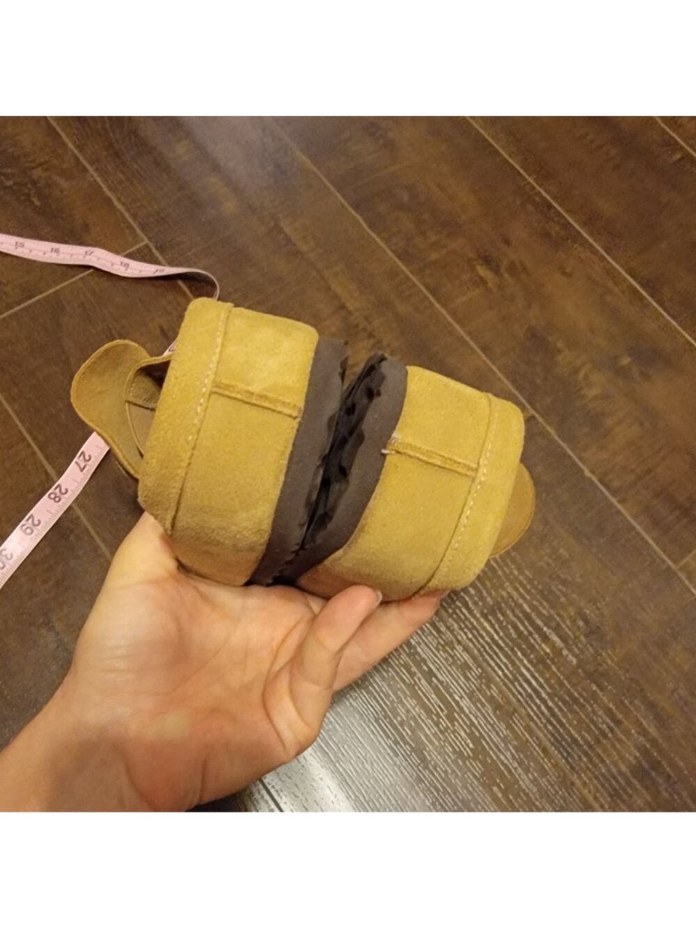 NEW Birkenstock Naples Wrapped Clog Suede Neutral Casual Y2K Womens 40 9 9.5 - Picture 8 of 8